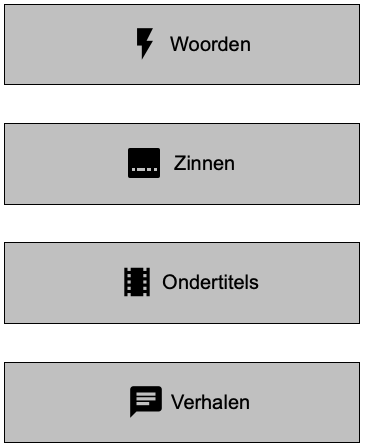 hoofdmenu